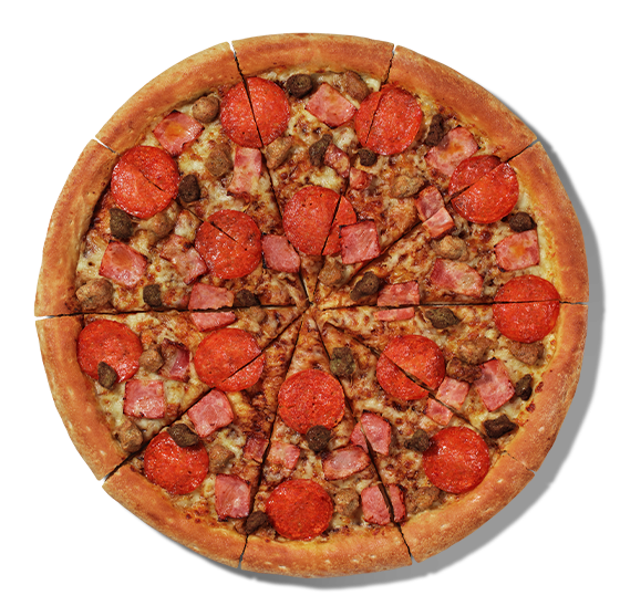 Papa Johns BBQ Meat Feast pizza
