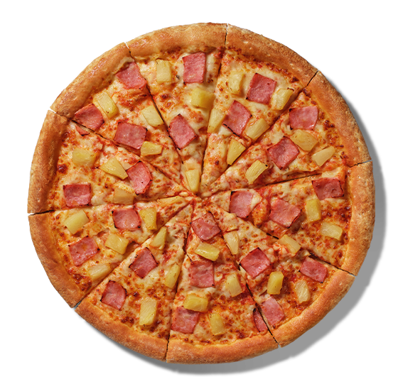 Papa Johns Hawaiian pizza