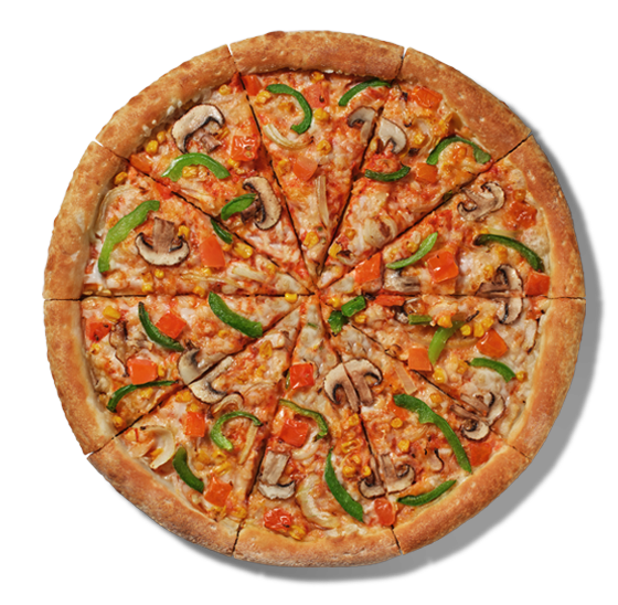 Papa Johns Vegan Garden Party pizza